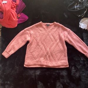 Pink sweater